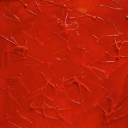 Squeezing Hearts, 2012 - vinyl on canvas, 100 x 100 cm