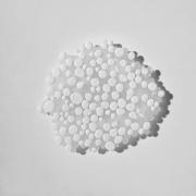 White Cells, 40 x 40 cm - vinile su tela, 2015