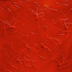 Squeezing Hearts, 2012 - vinile su tela, 100 x 100 cm