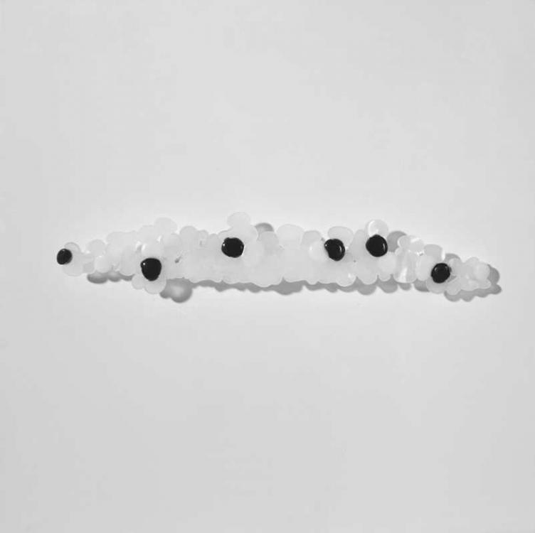 Cells, 2014 - vinyl on canvas, 50 x 50 cm