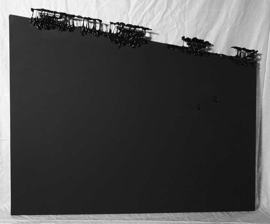 Deep Horizon, 2014 - vinile su tela, 83 x 100 cm