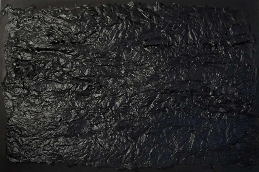 Substantia Nigra, 2014 - vinile su tela, 100 x 150 cm